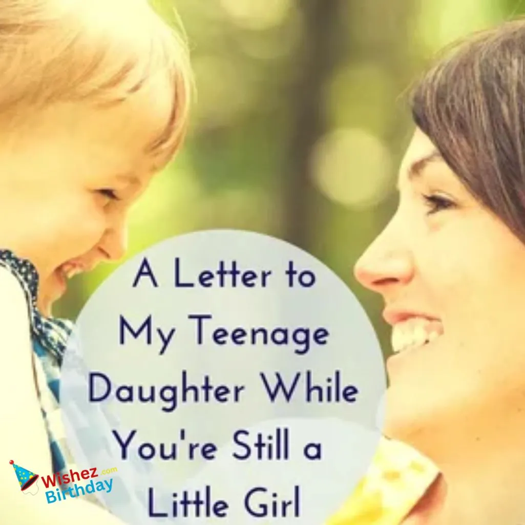 A Letter For A Teenager Or Adult Child