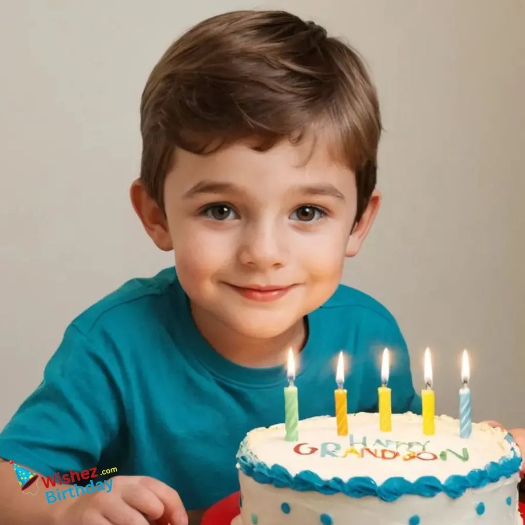 beautiful grandson