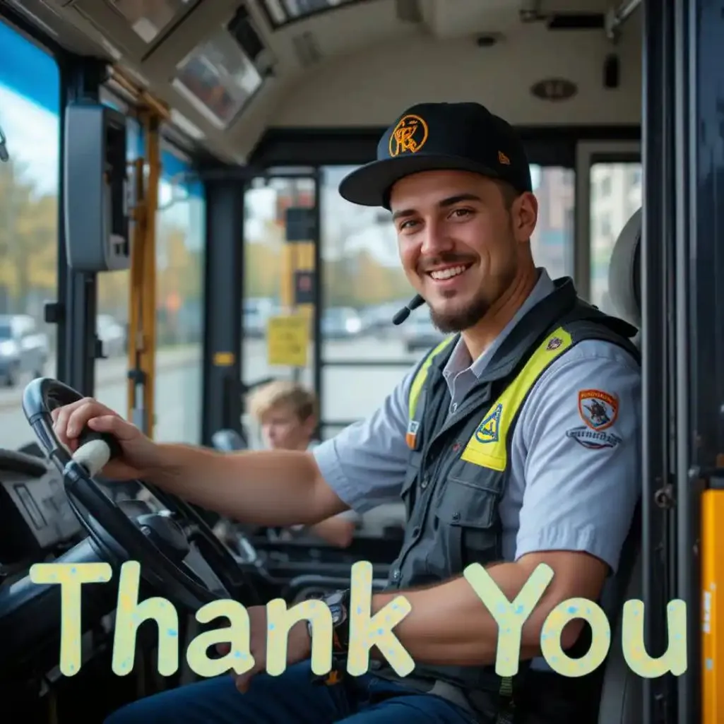Bus Driver Thank You Messages
