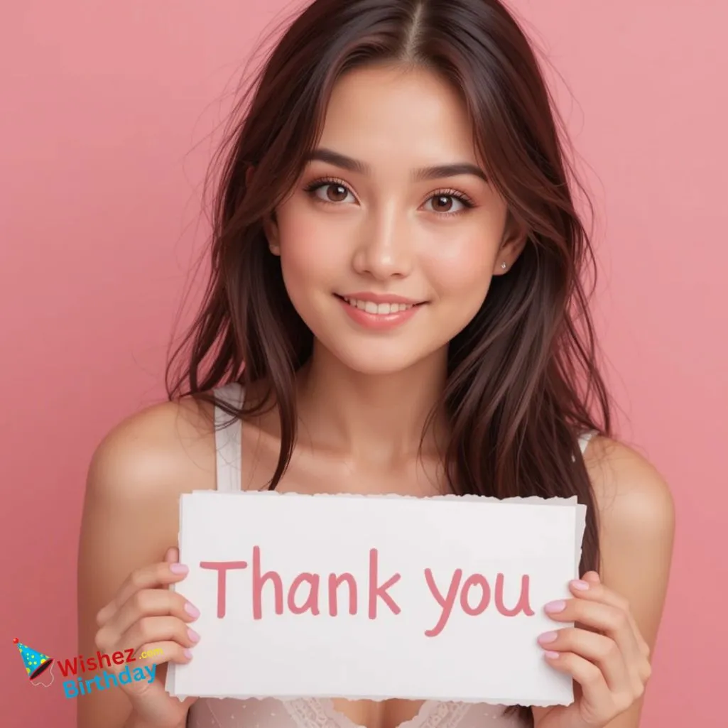 Cute Ways To Say Thank You