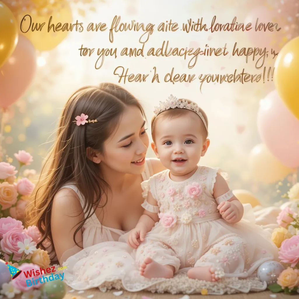 First Birthday Dear Daughter