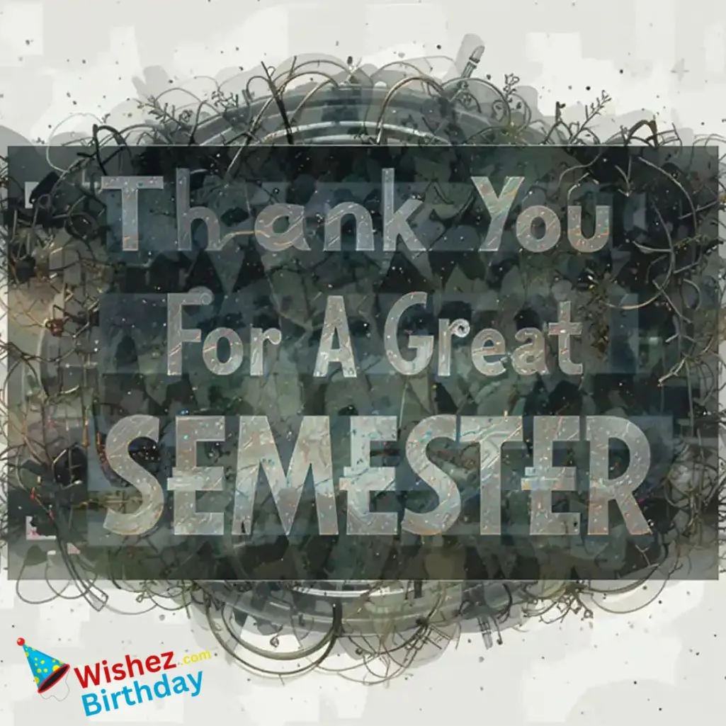 For A Great Semester