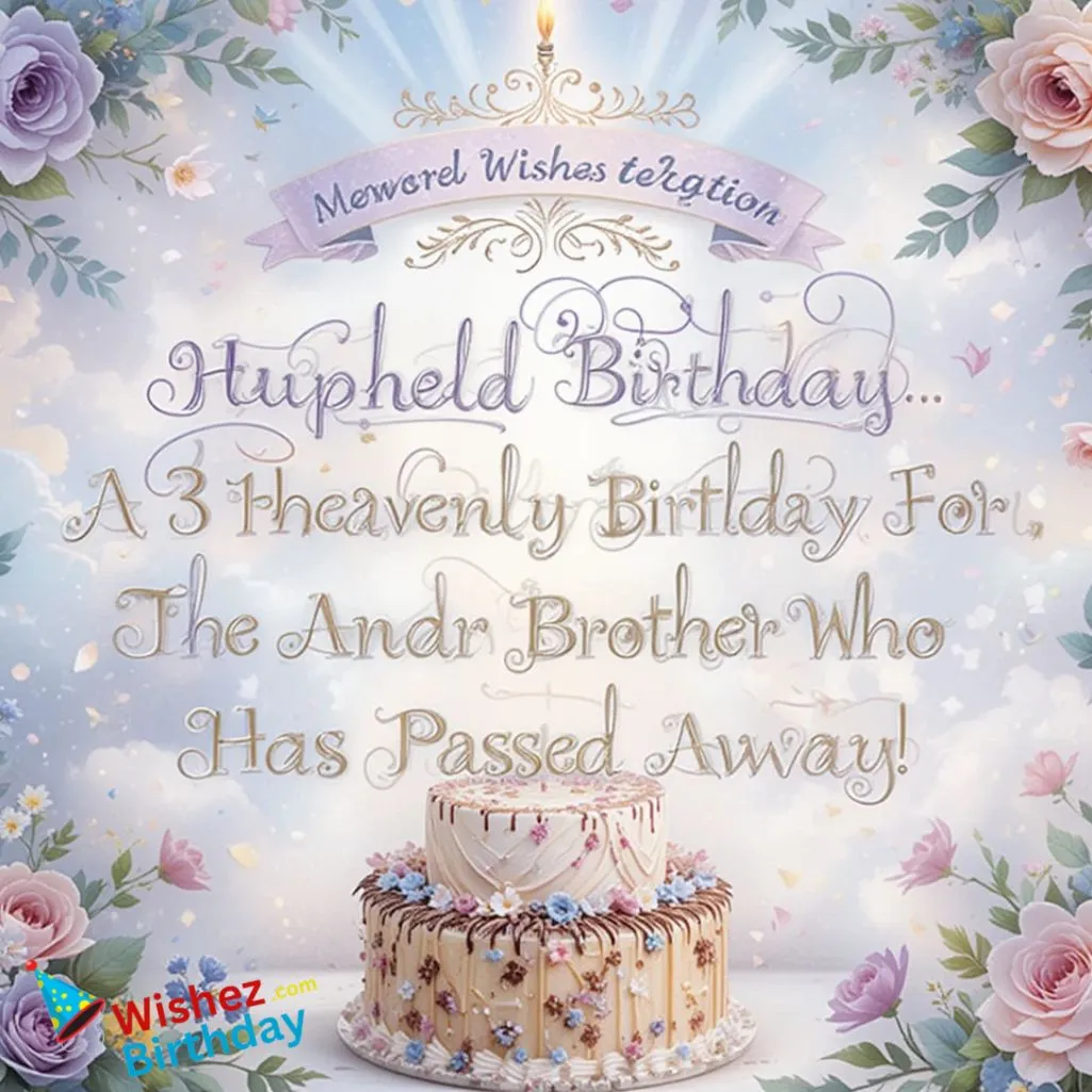 For A Heavenly Birthday
