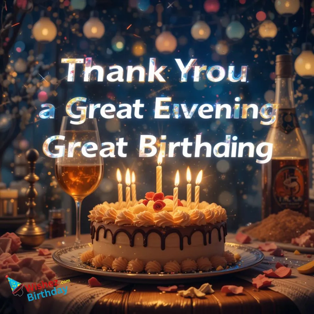 Great Evening Birthday Wishes