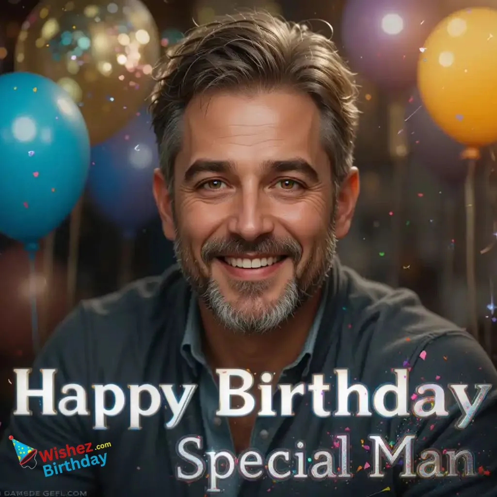 Happy Birthday For Special Man