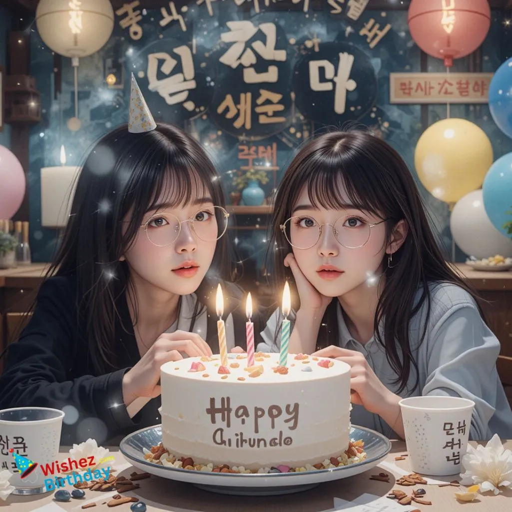 Happy Birthday In Korean For A Friend