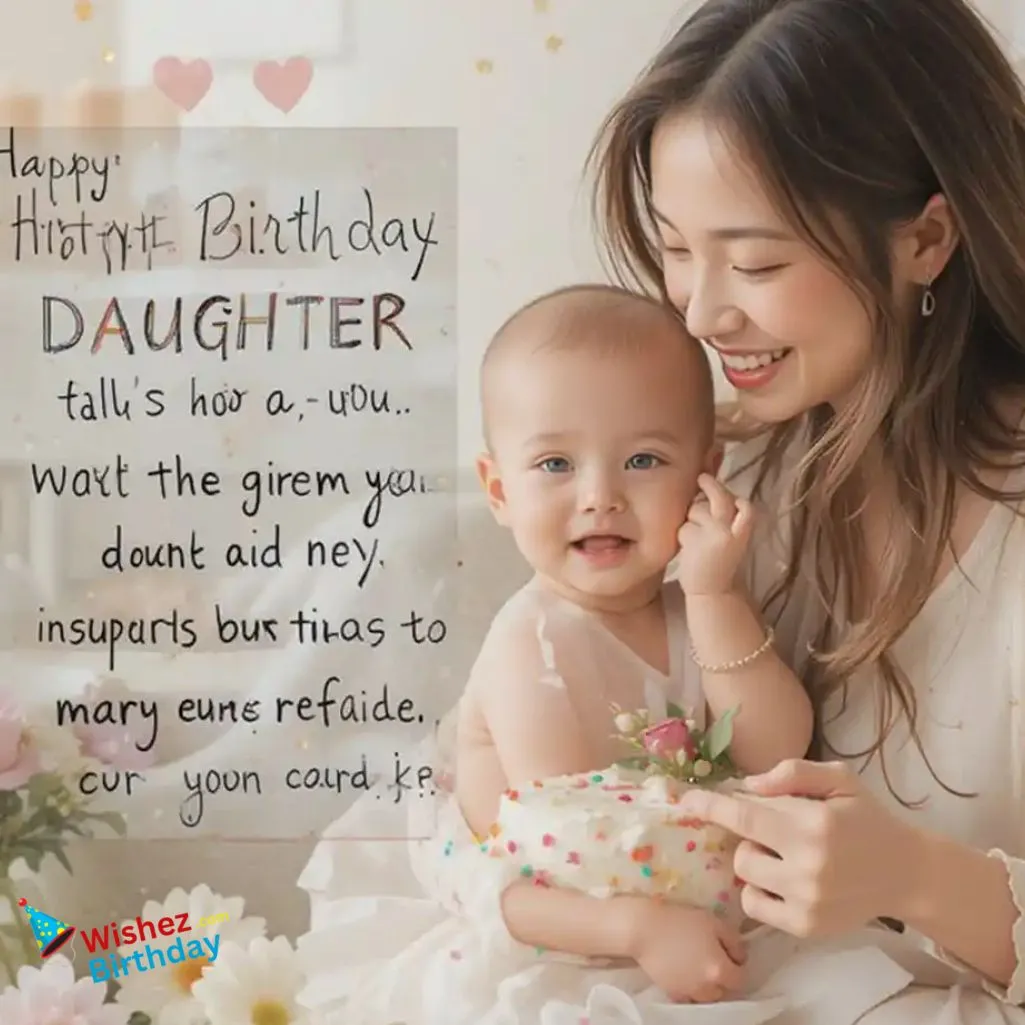 Heart Touching Birthday Wishes For Daughter From Mother