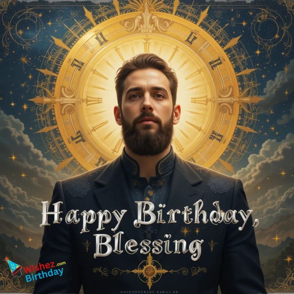 Man Spiritual Happy Birthday Blessings