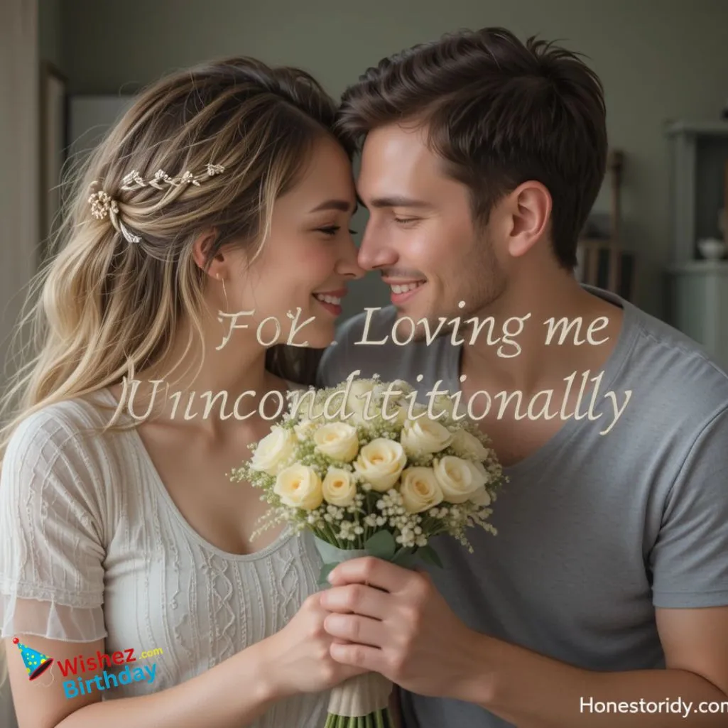 Messages For Loving Me Unconditionally Husband