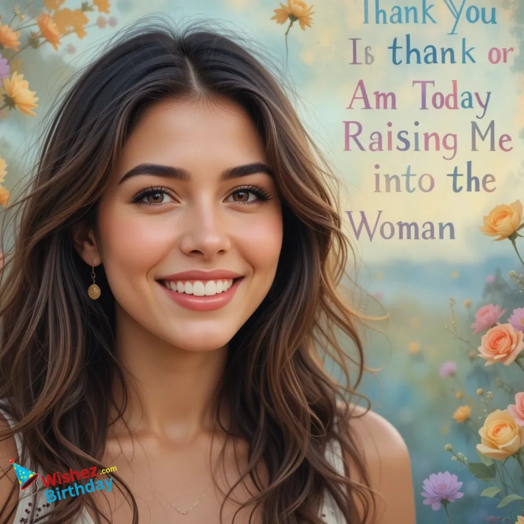 Raising Me Into The Woman