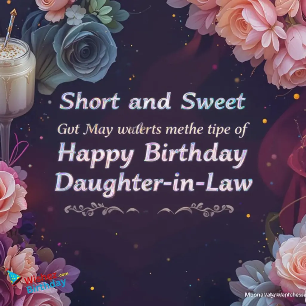 Short And Sweet Happy Birthday