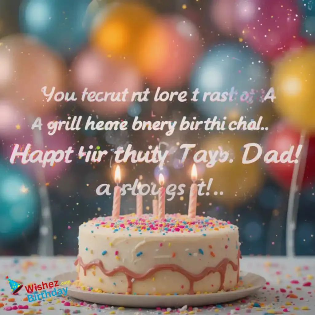 Special Birthday Messages For Dad