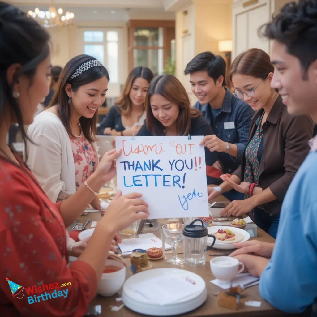 Team Thank You Letter