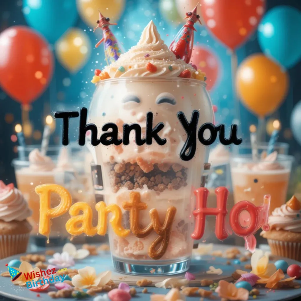 Thank You Message For Party Ho