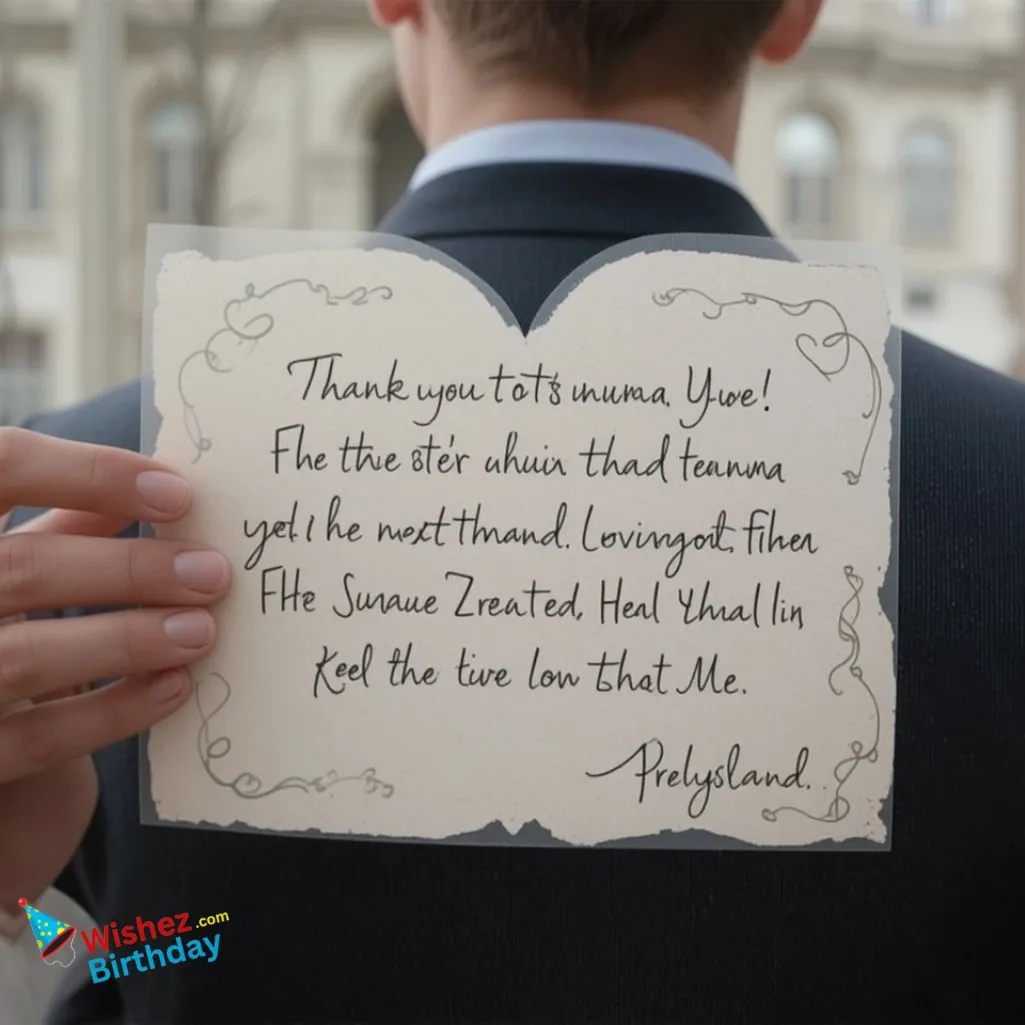 Thank You Notes For Loving Me