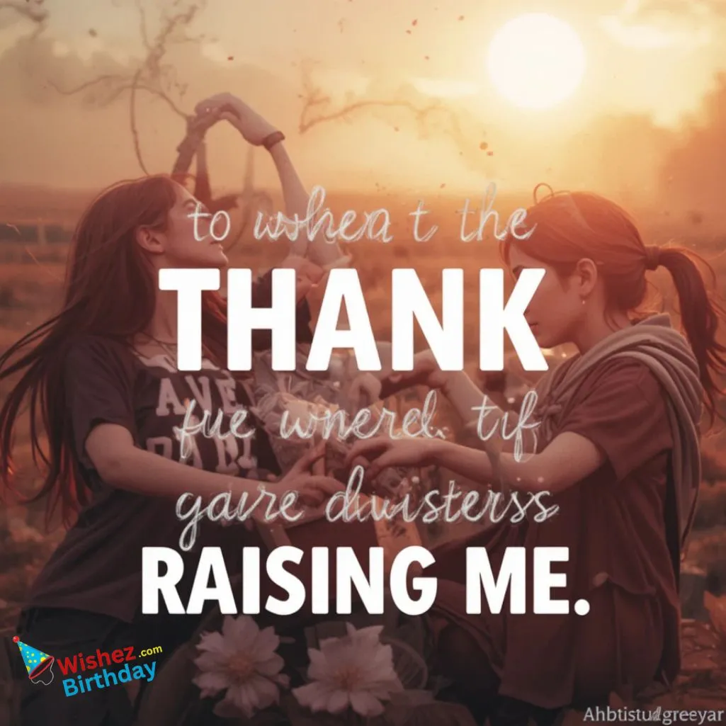 Thank You Quotes For Raising Me