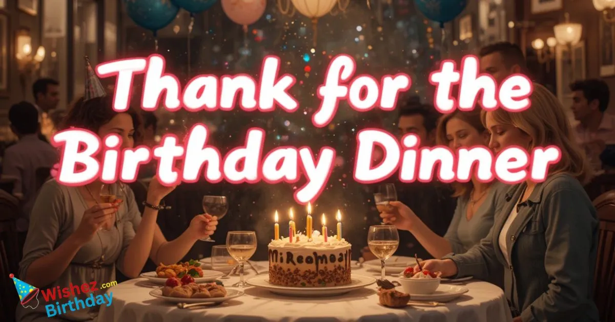 The Birthday Dinner