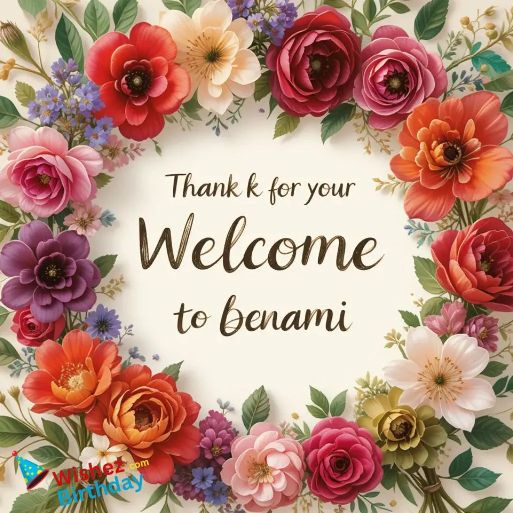 Warm Welcome Message