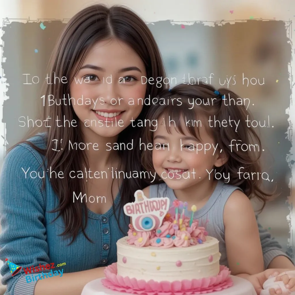 Wishes For Daughter From Mom