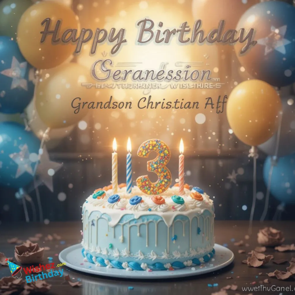 Wishes For Grandson Christian