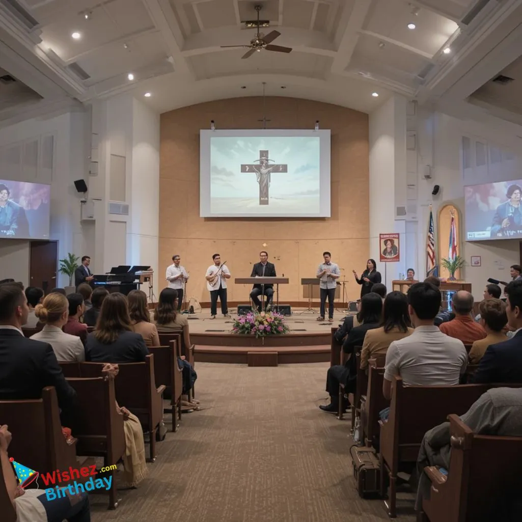 Worshiping With Us Today