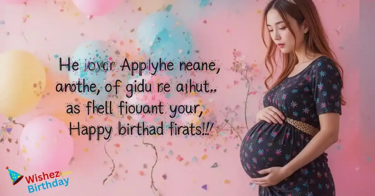 Birthday Messages For Pregnant Friends