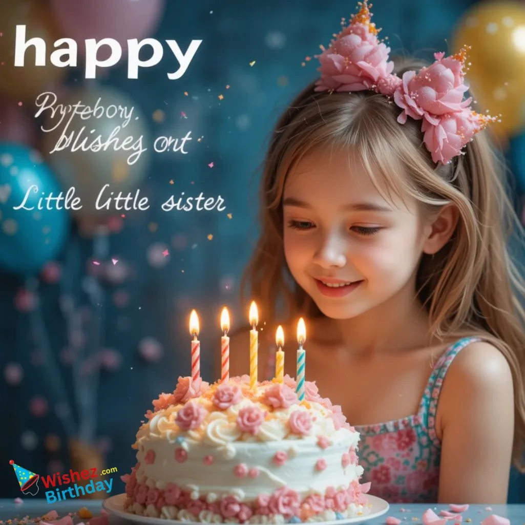 Birthday Wishes For Little Sister