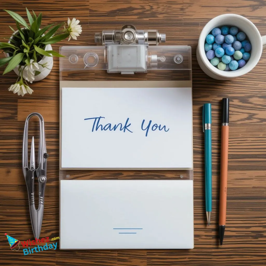 Components Of A Thank You Note