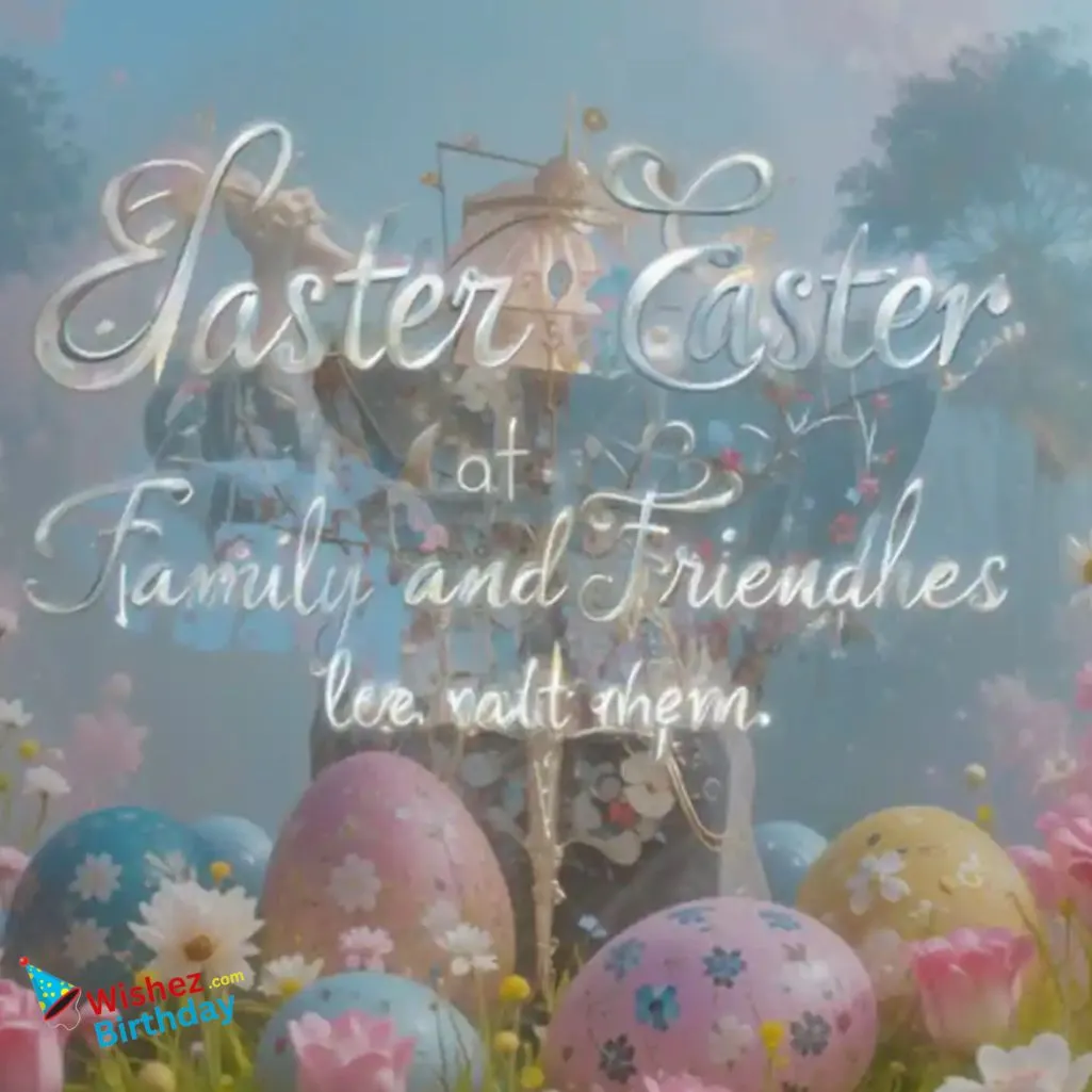 Easter Wishes For Family And Friends