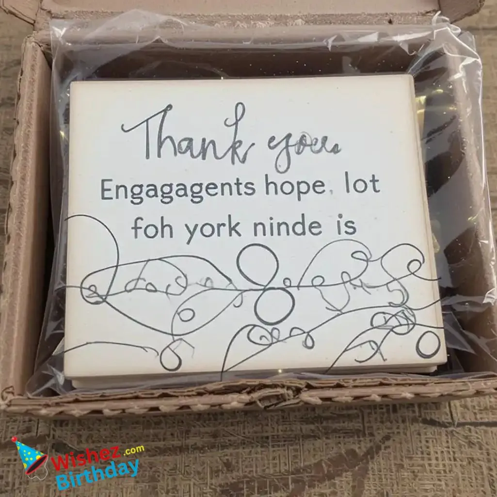 Engagement Gift Notes