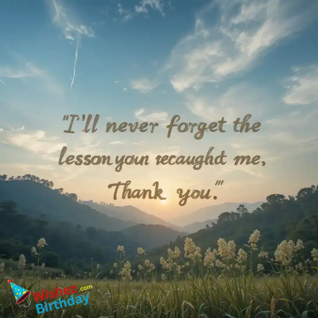 Forget The Lessons