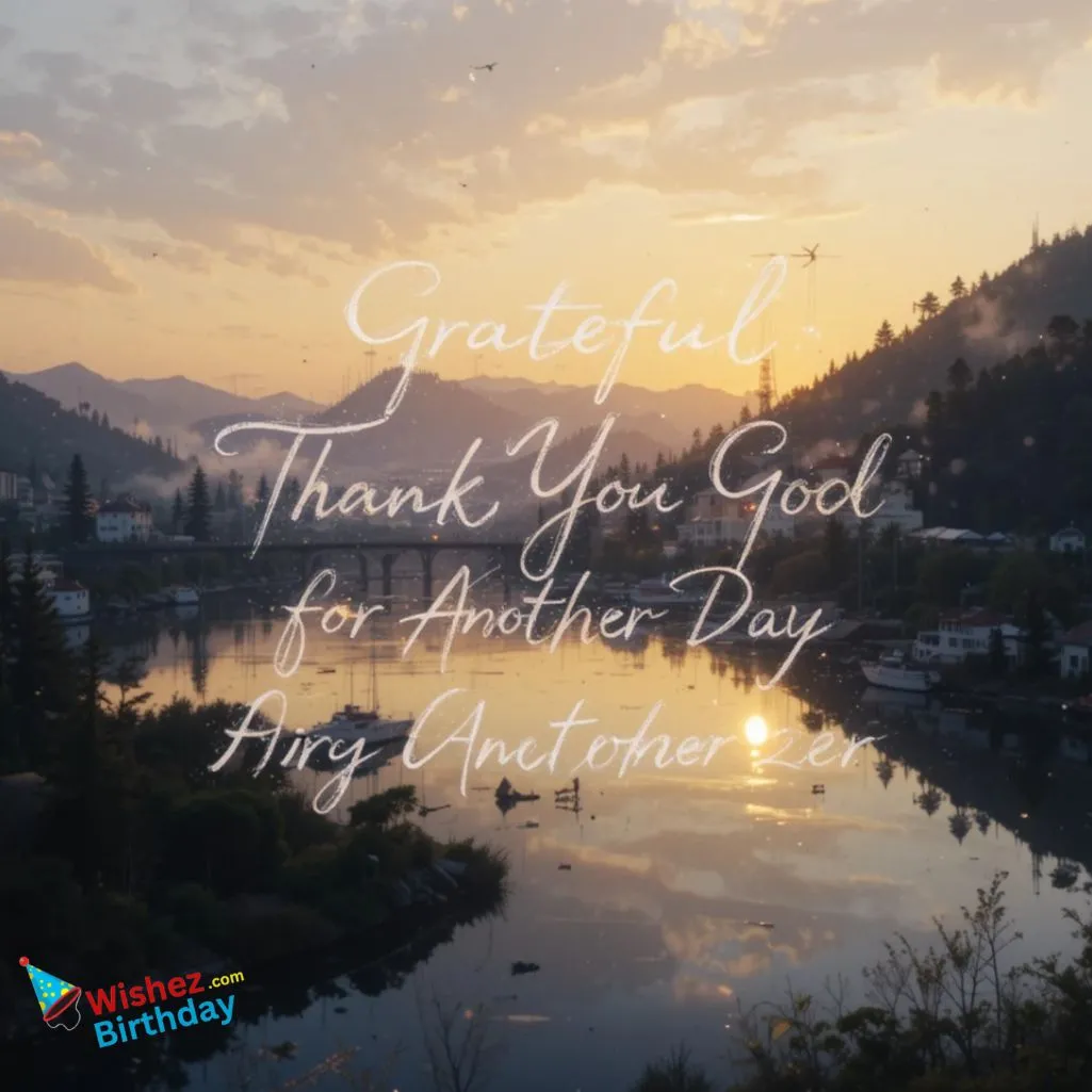 God For Another Day