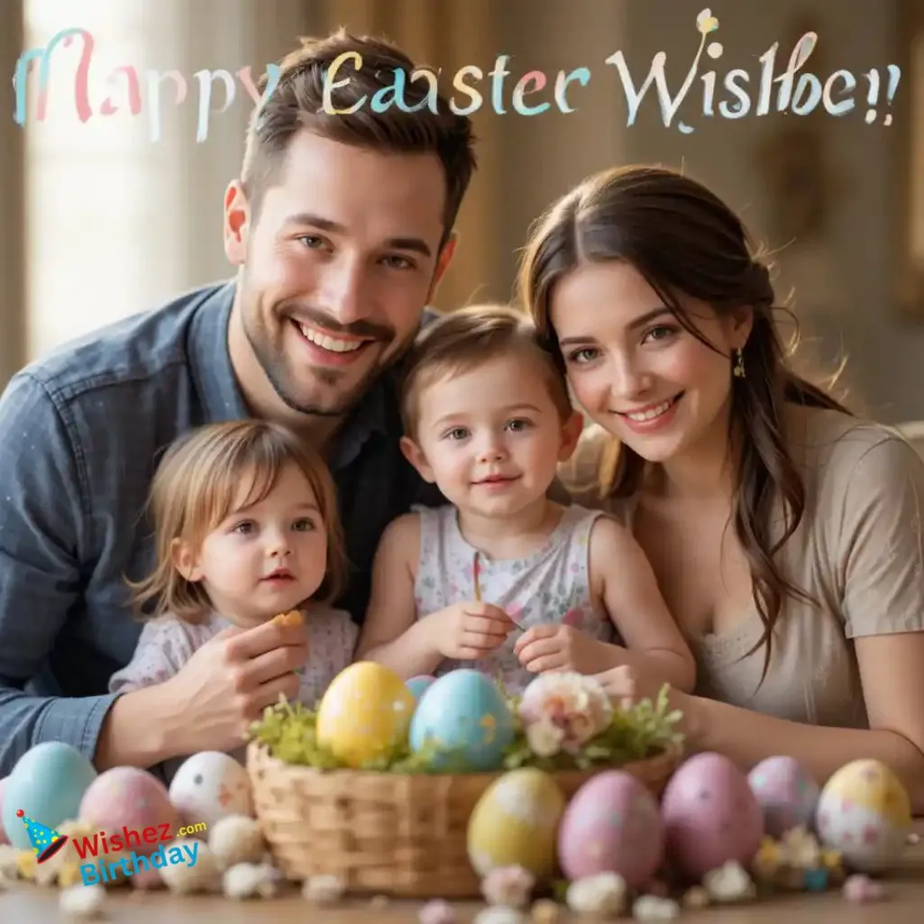 Happy Easter Wishes To A Family