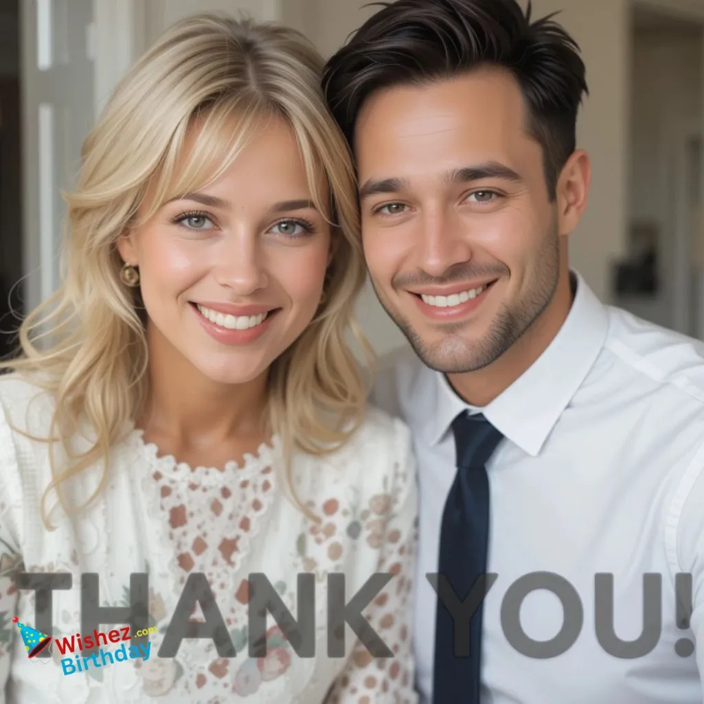 I Say Thank You To My Wife