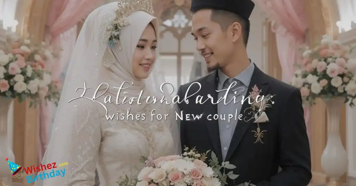 Islamic Wedding Wishes For New Couple Heartfelt