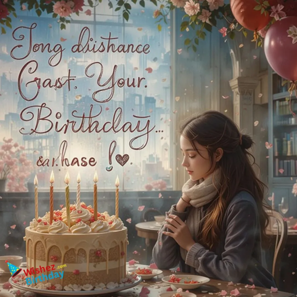 Long Distance Birthday Wishes