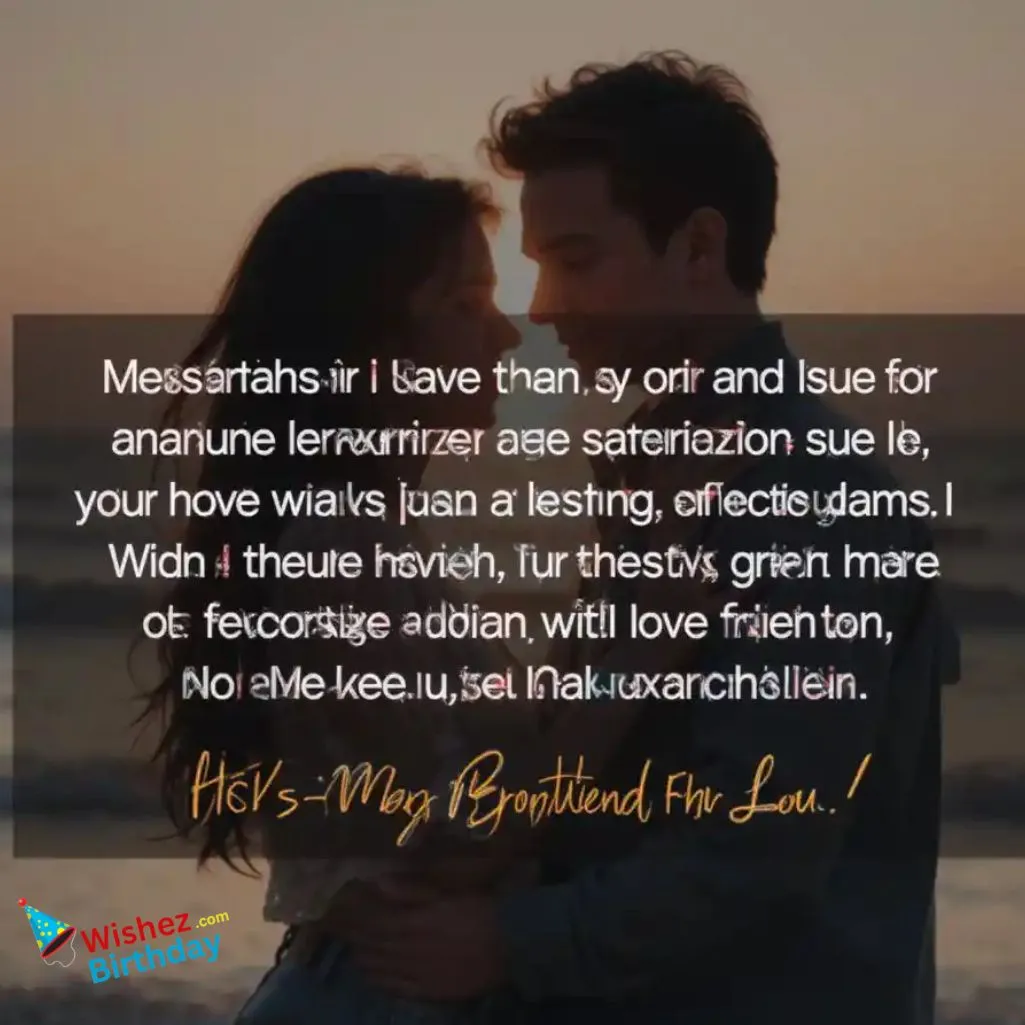 Long Thank You Message For Boyfriend