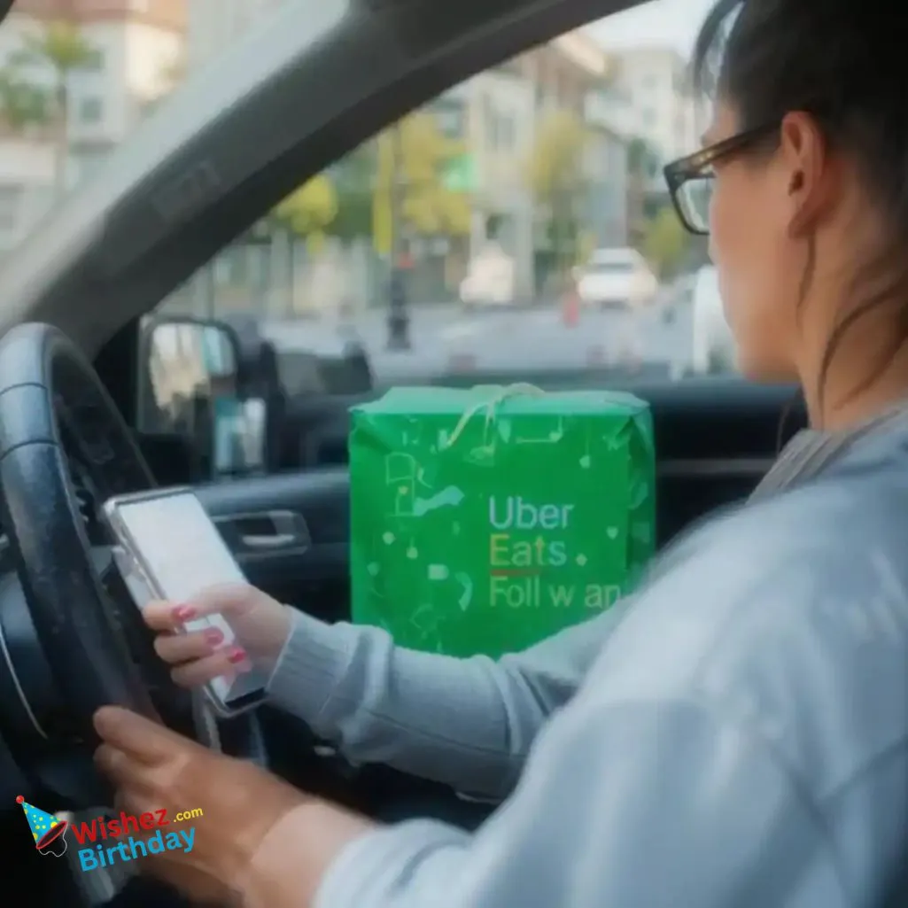 Message Uber Eats Driver After Delivery