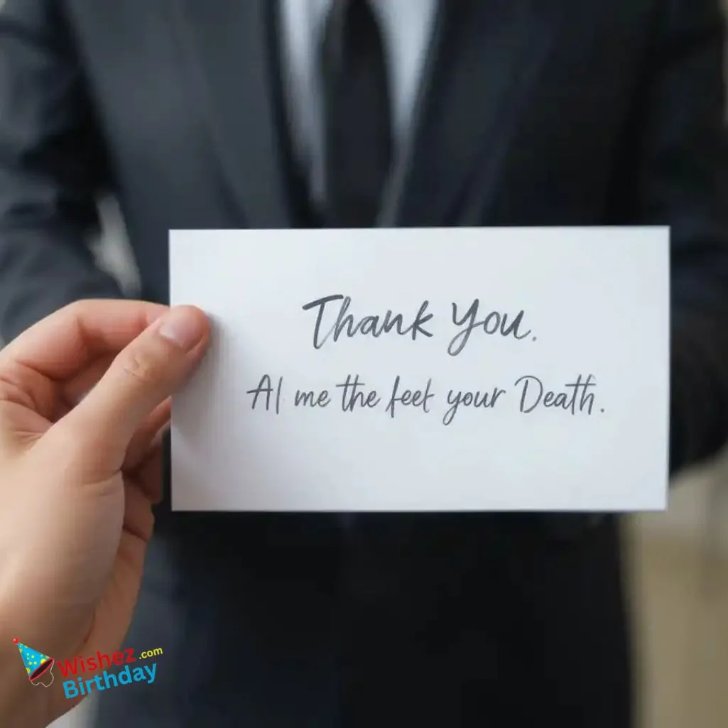 Reply To Condolence Message On Death