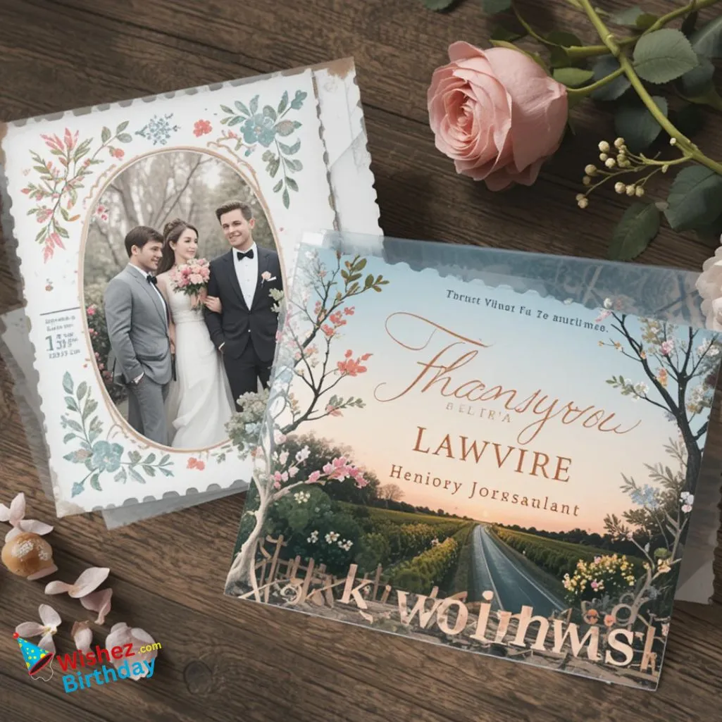 Thank You Cards Template