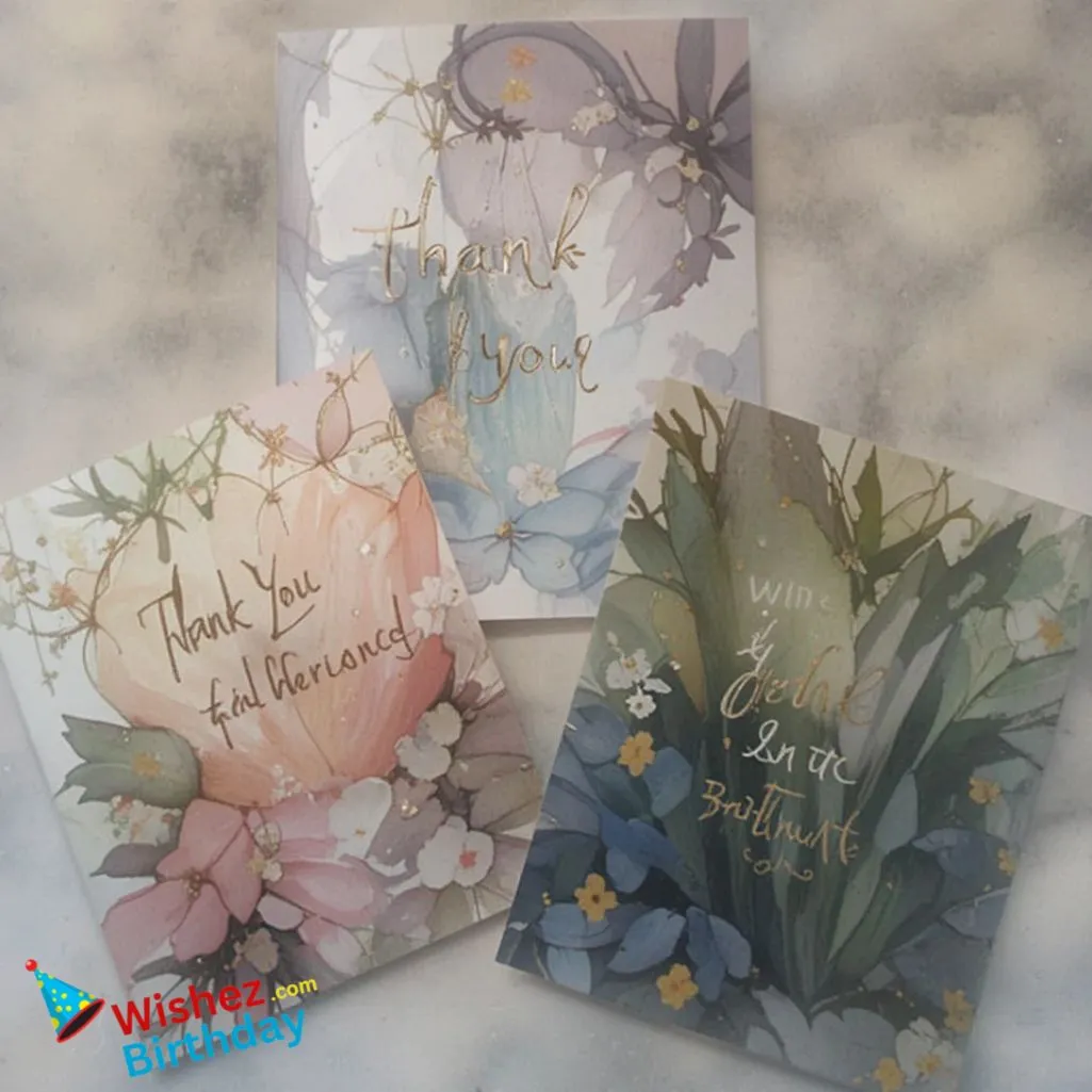 Thank You Cards
