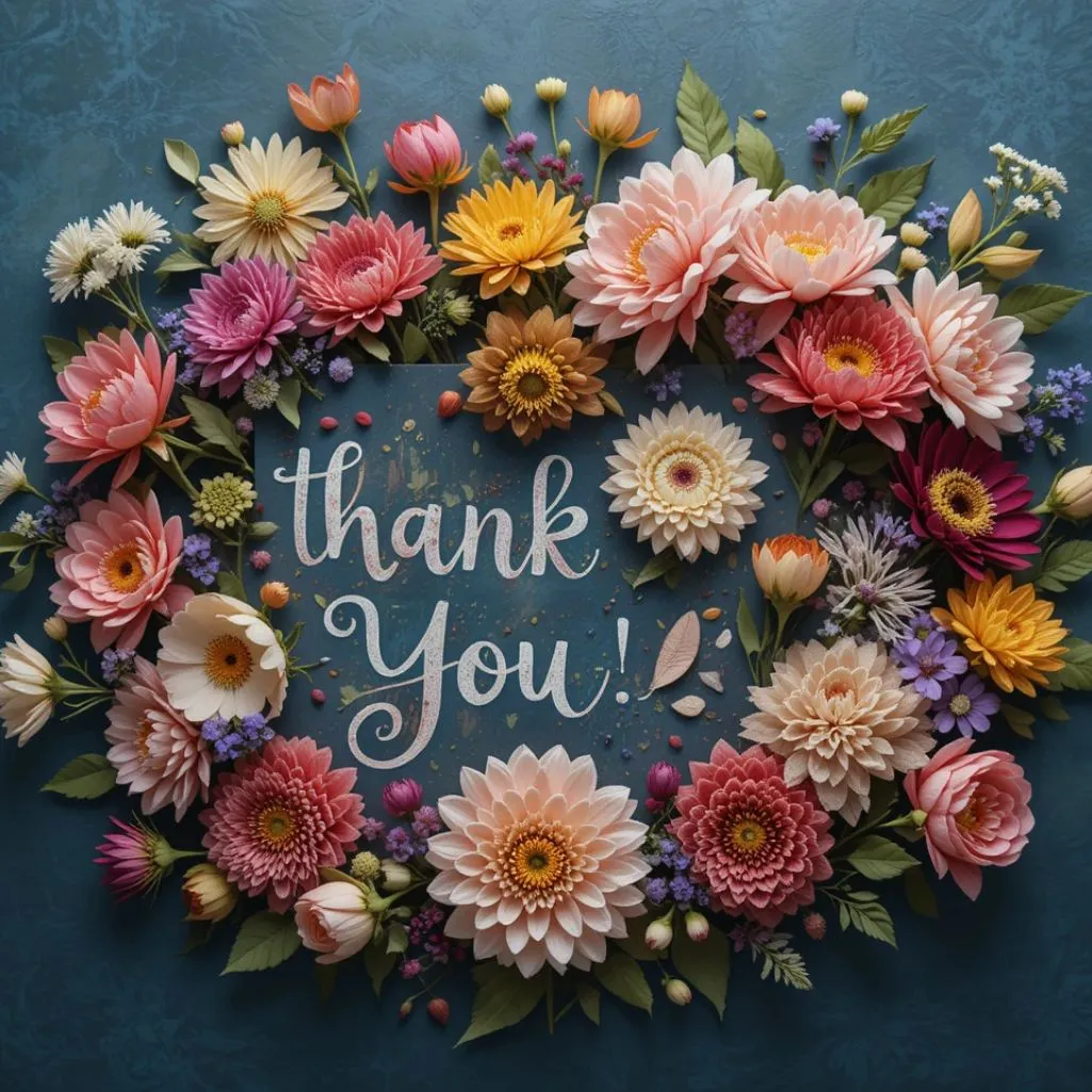 Thank You Flowers Message