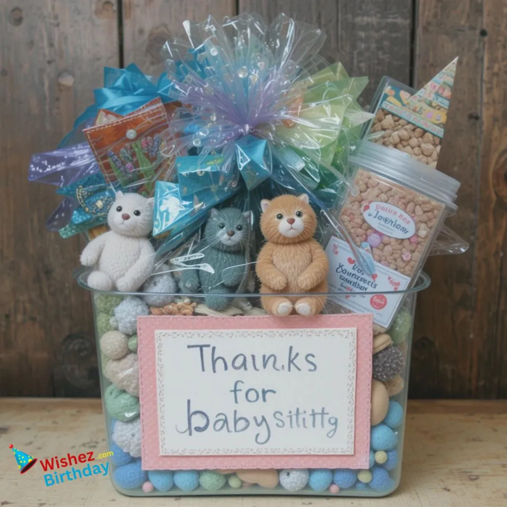 Thank You For Babysitting Gift