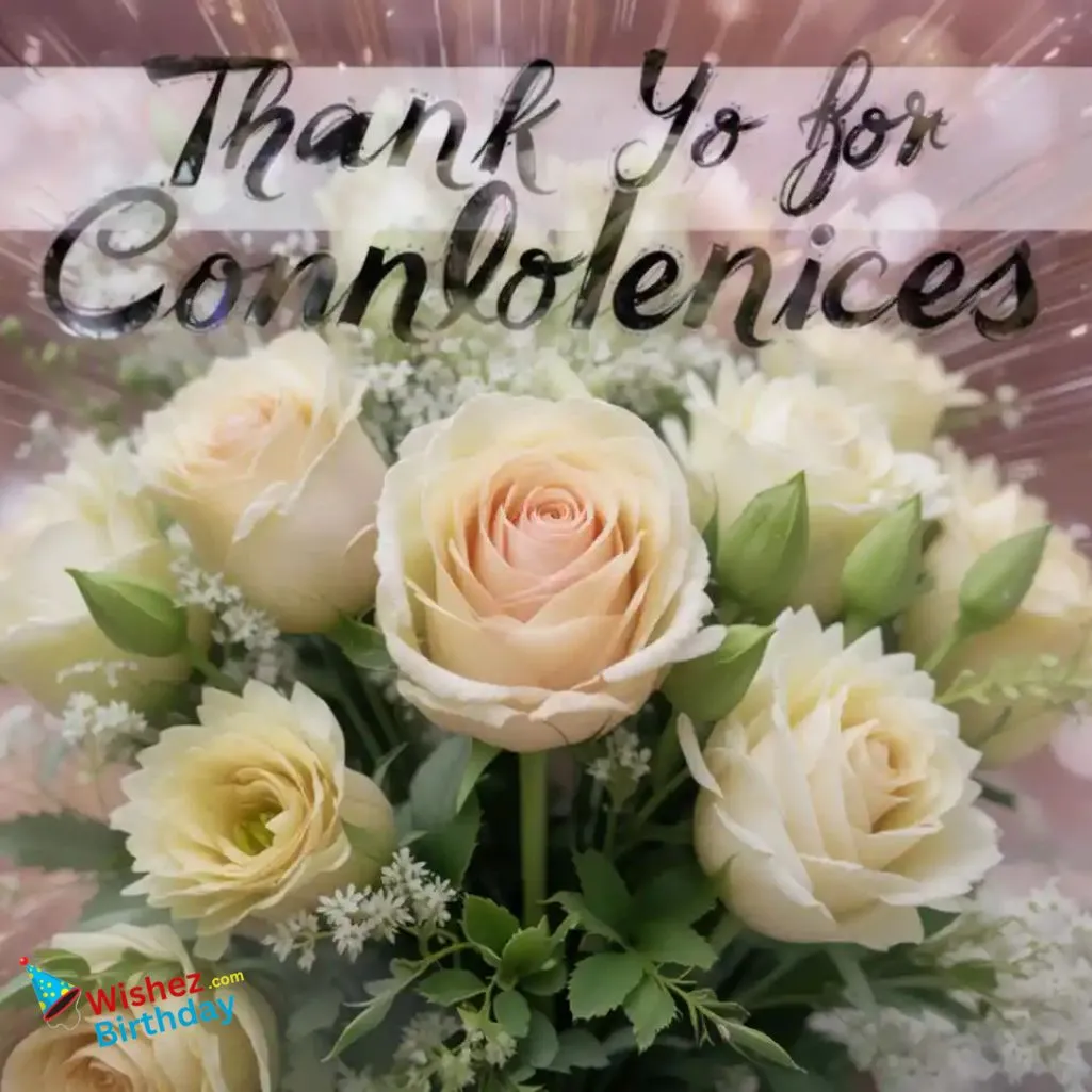 Thank You For Condolences