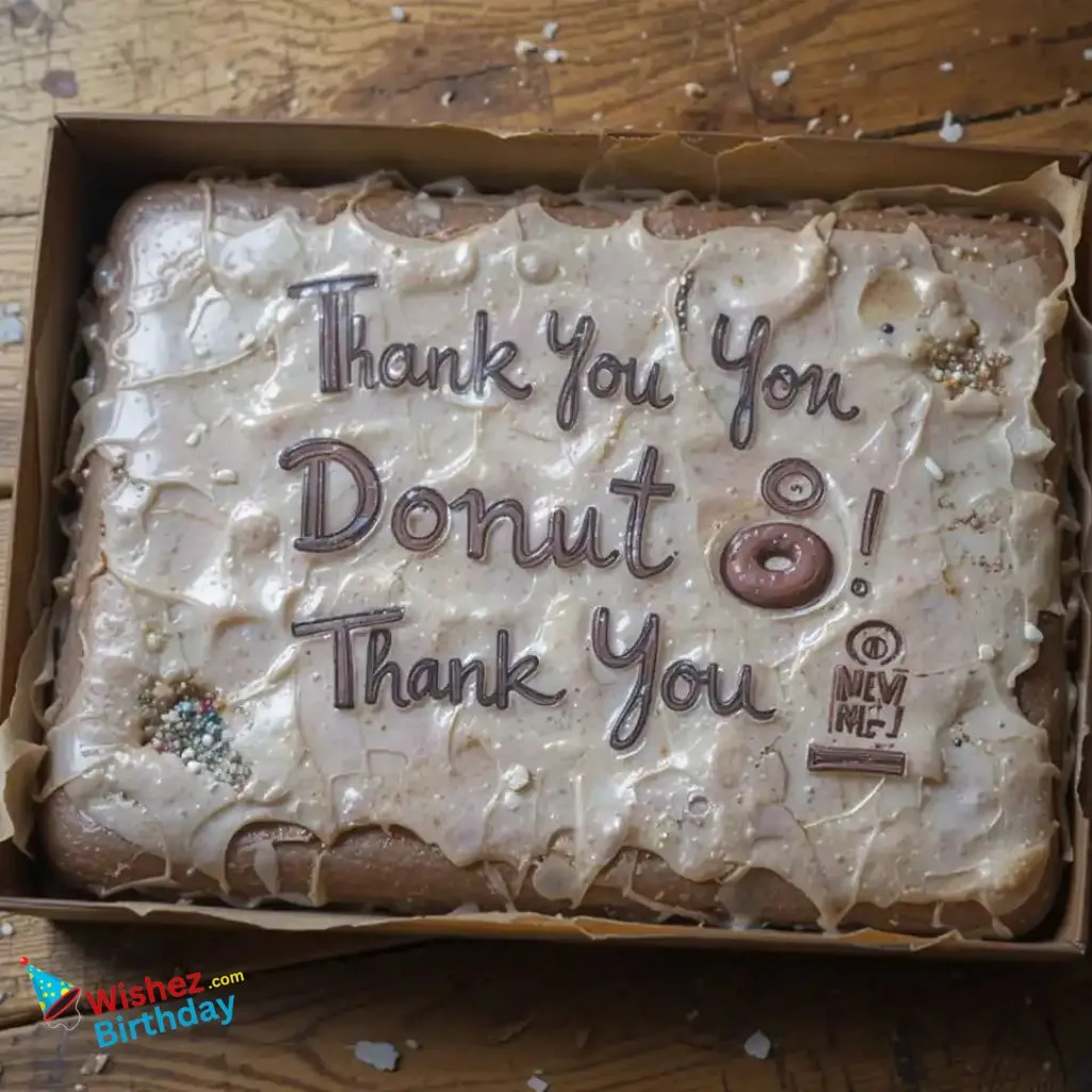 Thank You For Donuts Messages