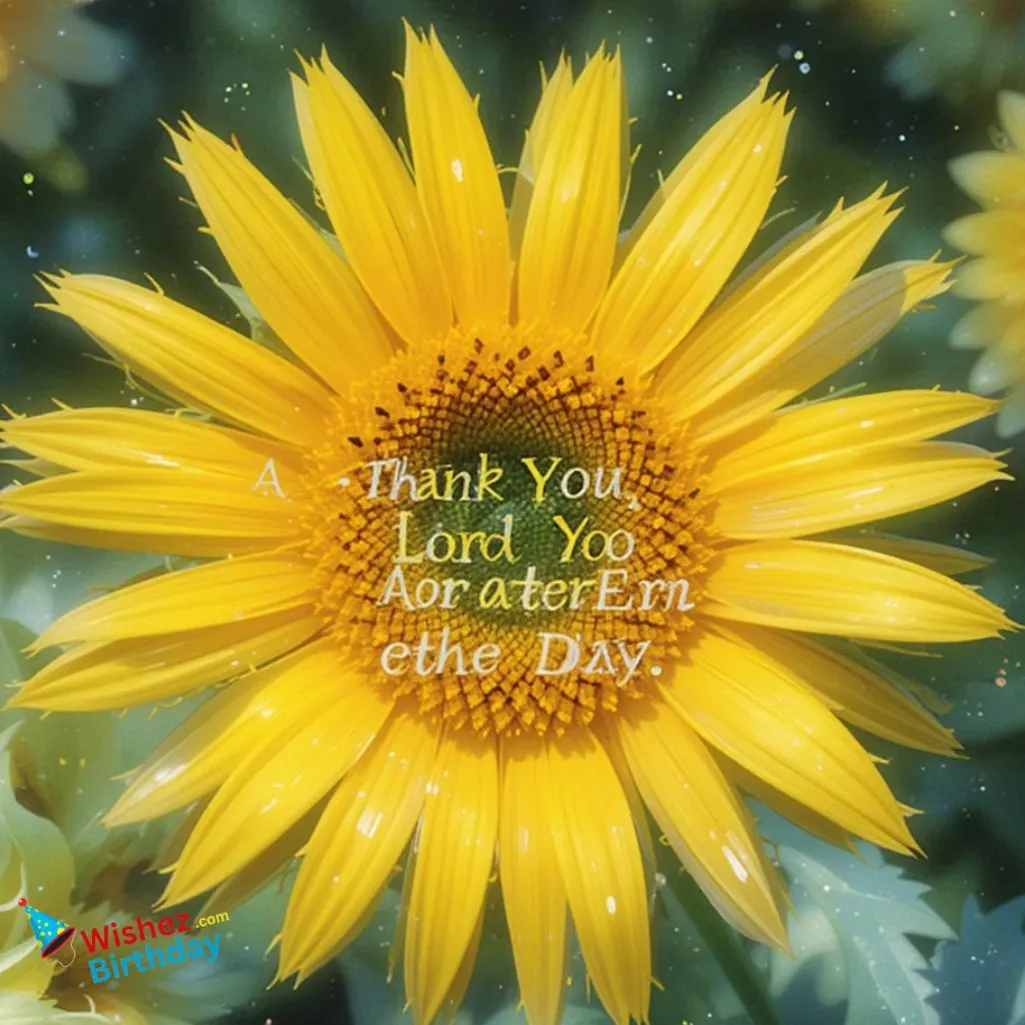 Thank You Lord