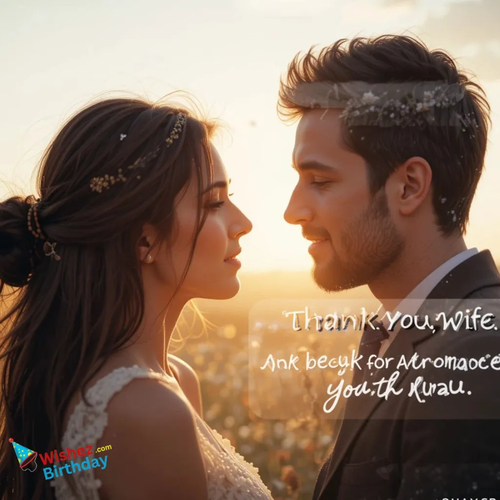 Thank You Messages For Your Wife
