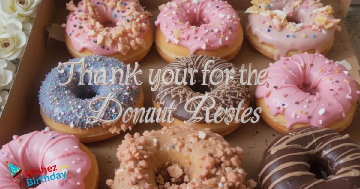 Thanks For The Donuts