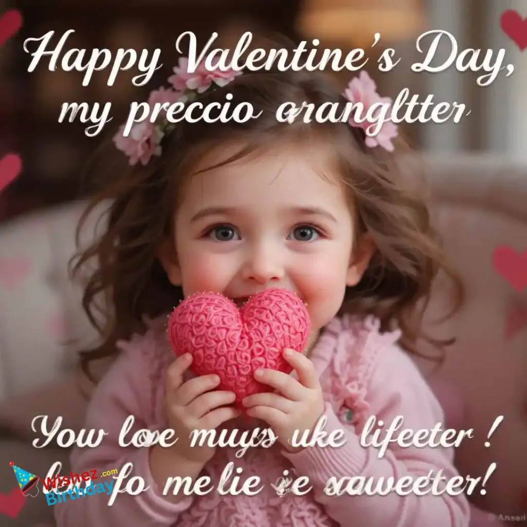 Valentines Day My Precious Granddaughter