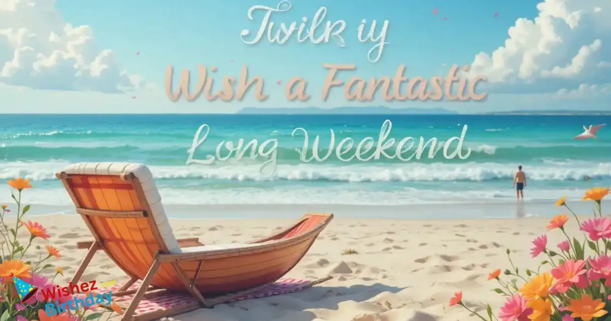 Wish A Fantastic Long Weekend